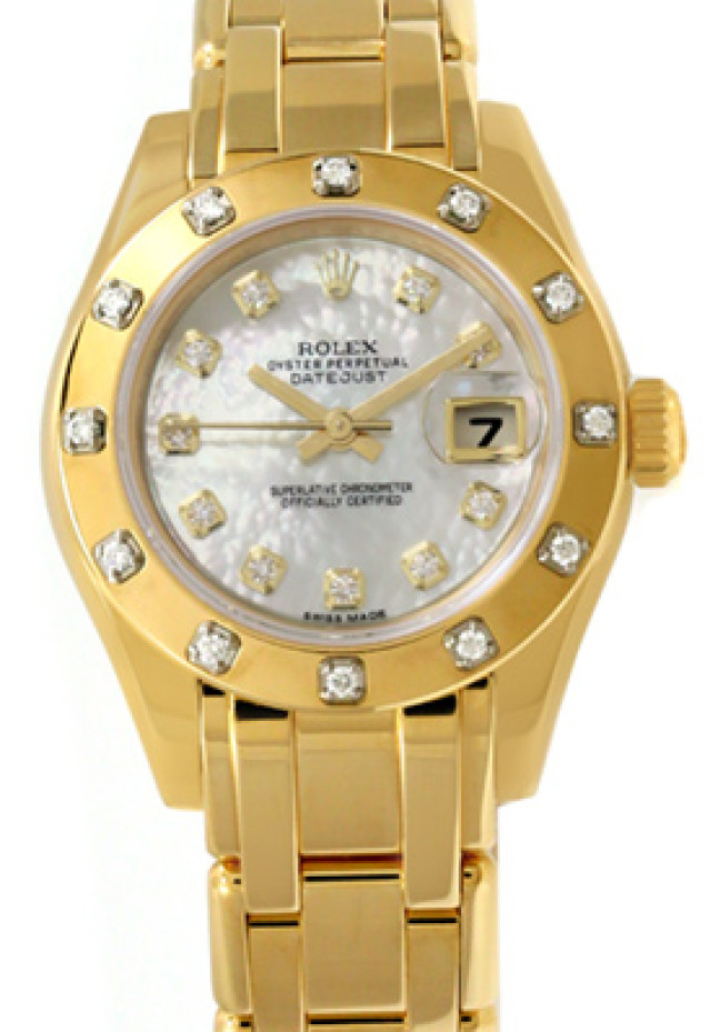 Rolex Pearlmaster Ladies Watch 80318 Unworn 4856